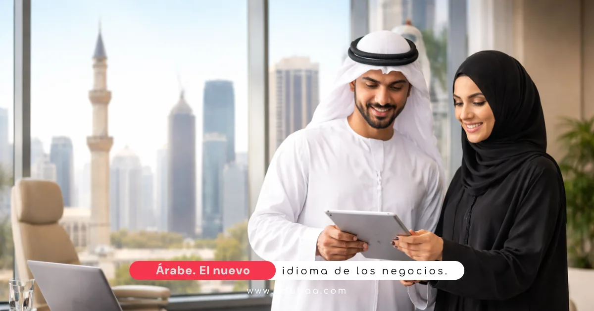 Árabe. El nuevo idioma de los negocios.