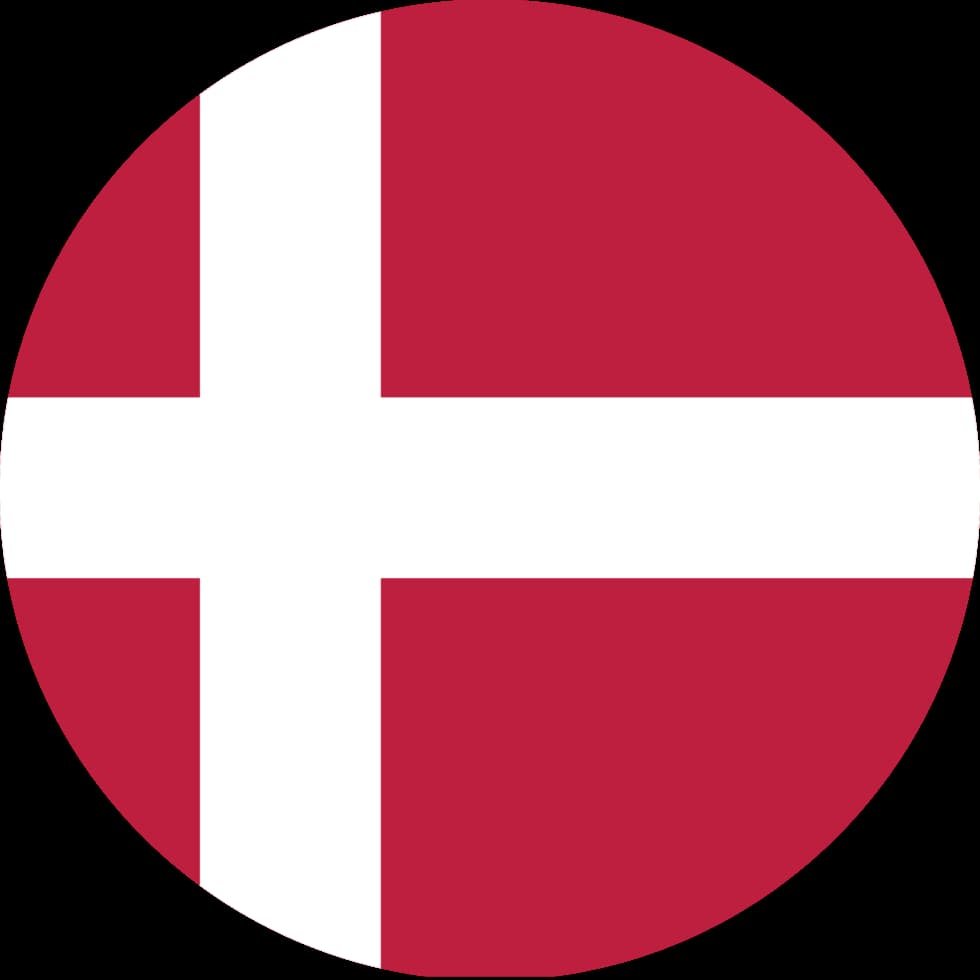 bandera de dinamarca para cursos de danes