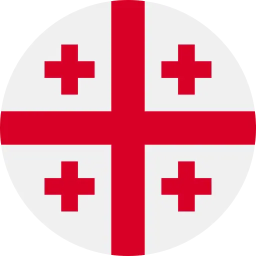 bandera de georgia para cursos de georgio