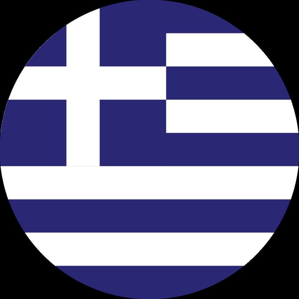 bandera de grecia para cursos de griego