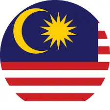 bandera de malasia para cursos de malayo
