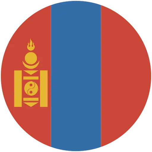 bandera de mongolia para cursos de mongol