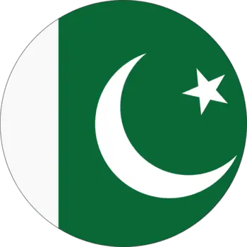 bandera de pakistan para cursos de urdu