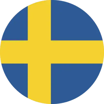 bandera de suecia para cursos de sueco