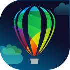 Logo Corel Draw Logo a color del programa informático de diseño Corel Draw