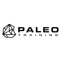 Logo horizontal en negro de la empresa Paleo Training
