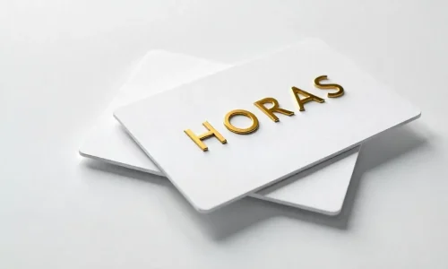 tarjeta horas